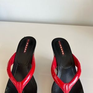 Prada thong sandals